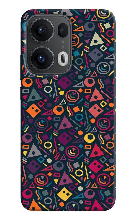Geometric Abstract Oppo Reno13 Pro 5G Hard Case Back Cover by Casekaro