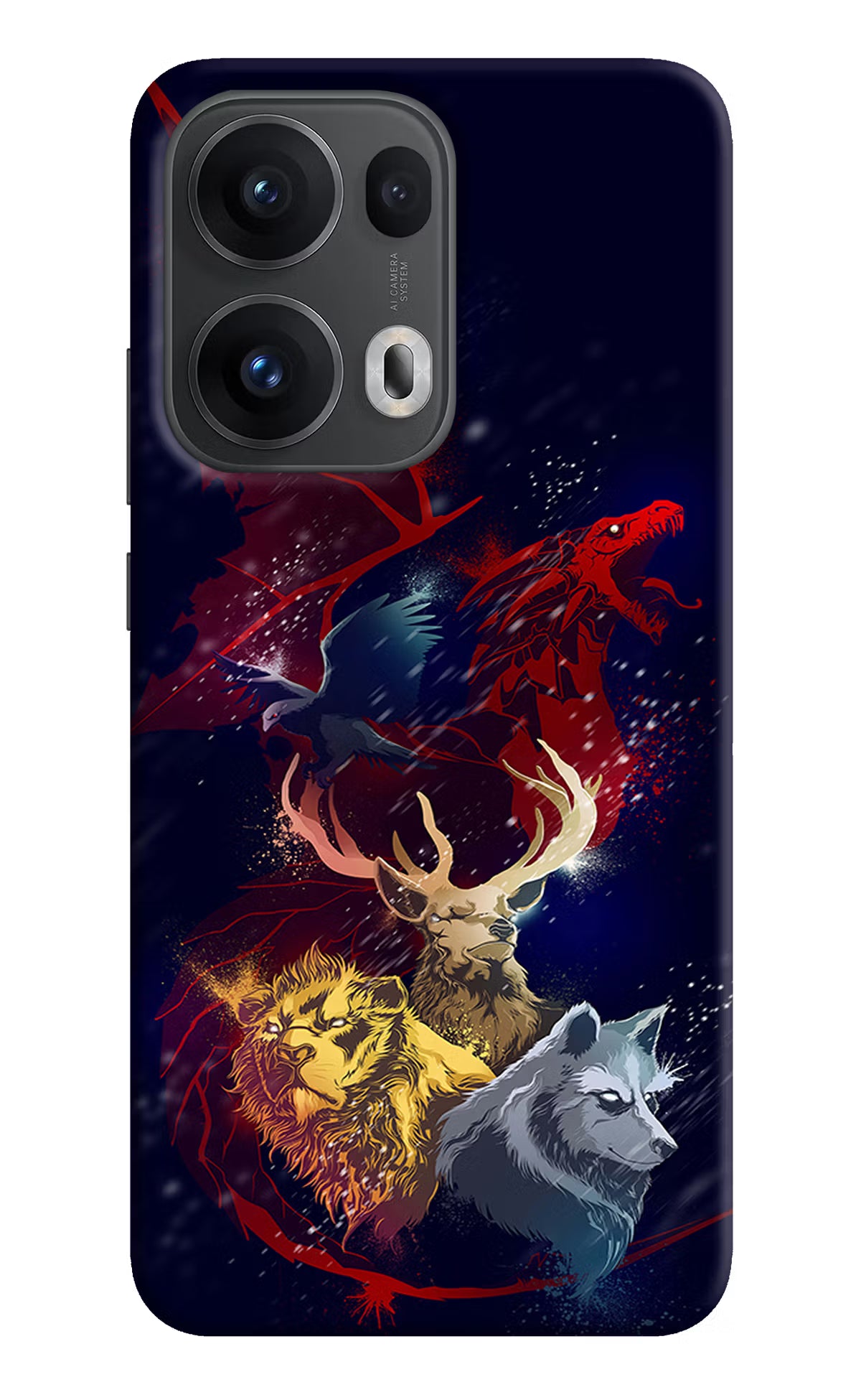 Game Of Thrones Oppo Reno13 Pro 5G Hard Case Back Cover by Casekaro