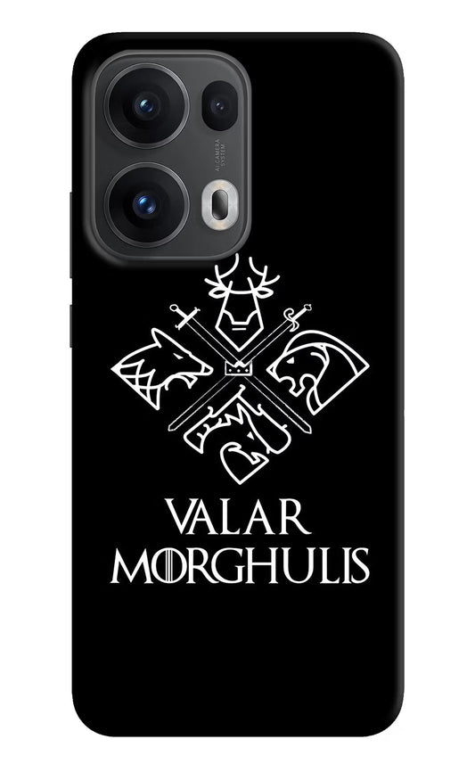 Valar Morghulis | Game Of Thrones Oppo Reno13 Pro 5G Hard Case Back Cover by Casekaro