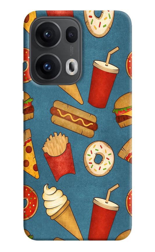 Foodie Oppo Reno13 Pro 5G Hard Case Back Cover by Casekaro