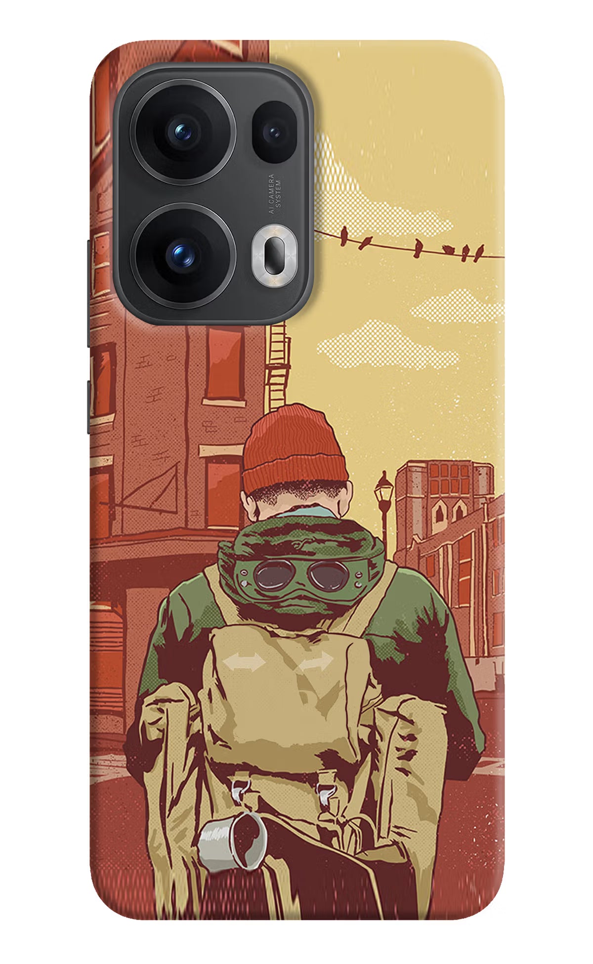 Adventurous Oppo Reno13 Pro 5G Hard Case Back Cover by Casekaro
