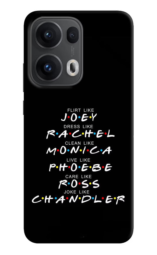 FRIENDS Character Oppo Reno13 Pro 5G Hard Case Back Cover by Casekaro