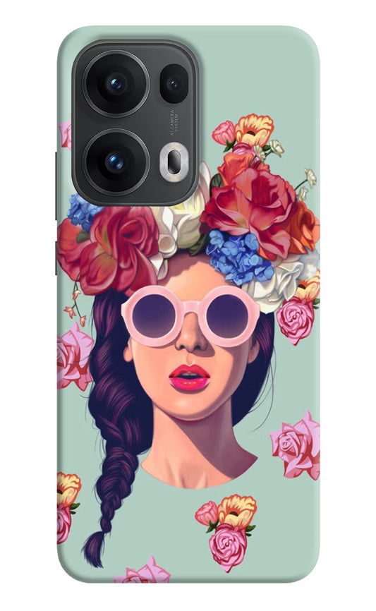 Pretty Girl Oppo Reno13 Pro 5G Hard Case Back Cover by Casekaro