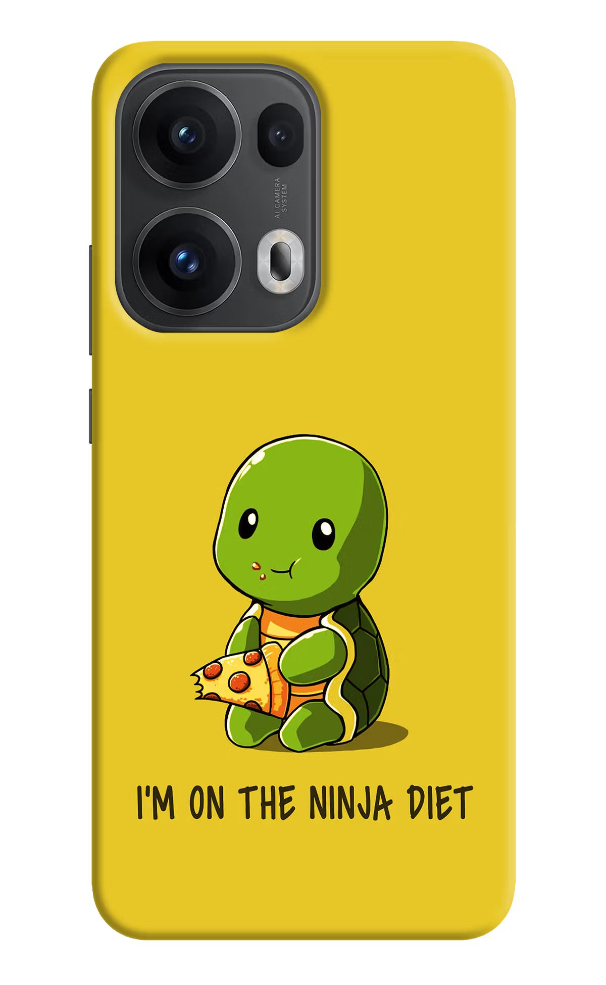 I'm on Ninja Diet Oppo Reno13 Pro 5G Hard Case Back Cover by Casekaro