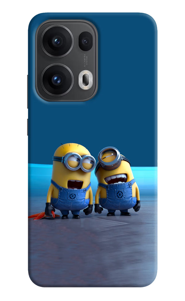 Minion Laughing Oppo Reno13 Pro 5G Hard Case Back Cover by Casekaro