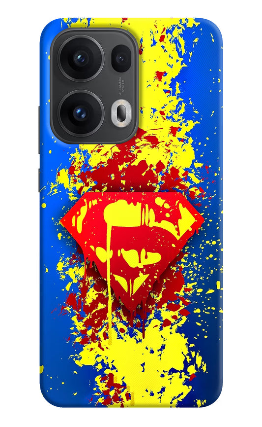 Superman logo Oppo Reno13 Pro 5G Hard Case Back Cover by Casekaro