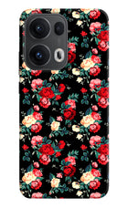Rose Pattern Oppo Reno13 Pro 5G Hard Case Back Cover by Casekaro