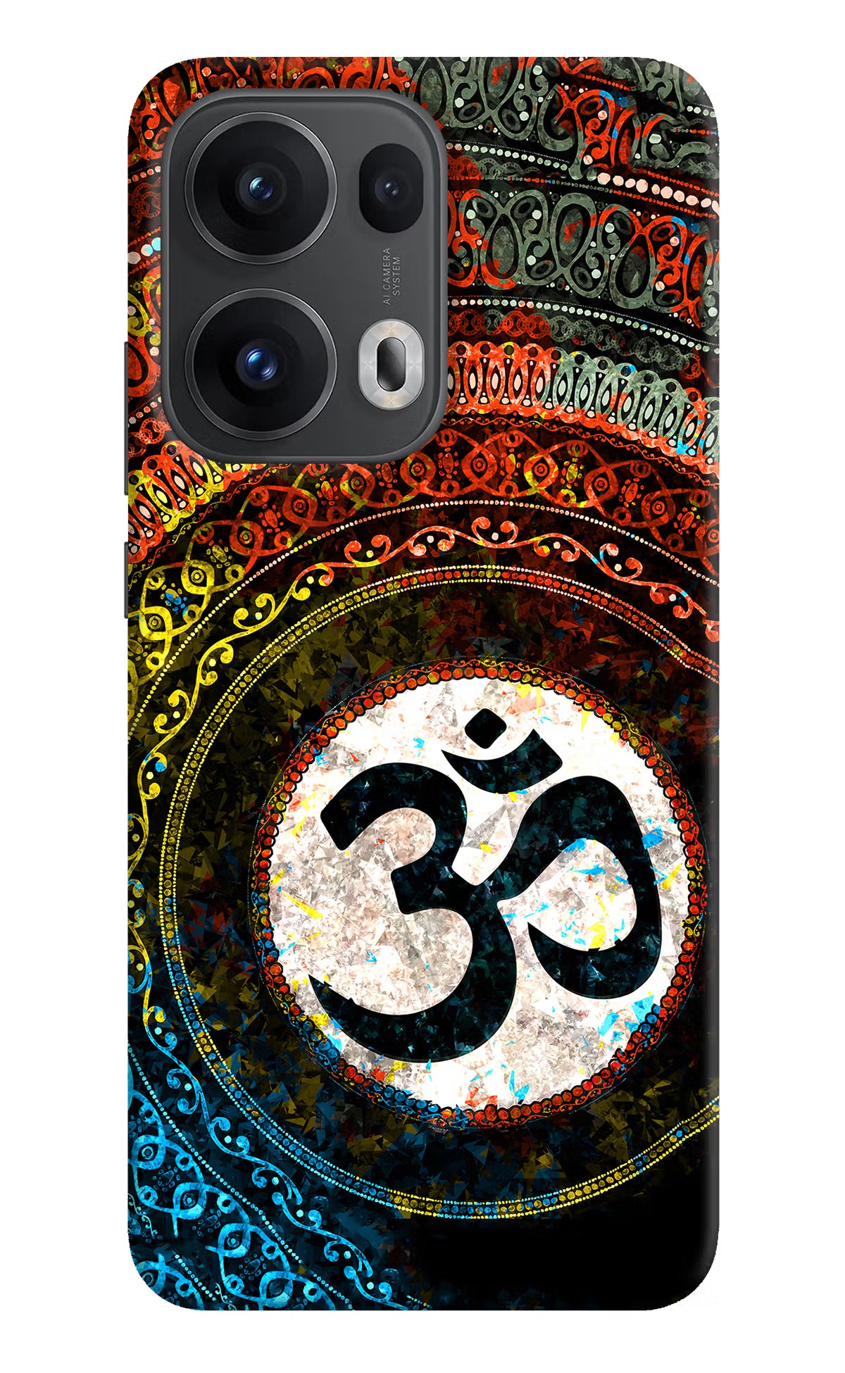Om Cultural Oppo Reno13 Pro 5G Hard Case Back Cover by Casekaro