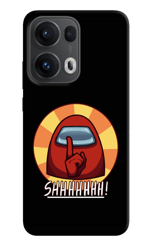 Among Us Shhh! Oppo Reno13 Pro 5G Hard Case Back Cover by Casekaro
