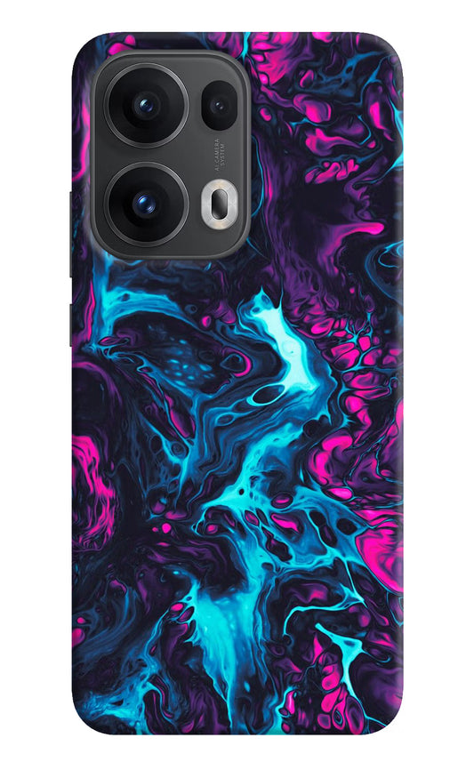 Abstract Oppo Reno13 Pro 5G Hard Case Back Cover by Casekaro