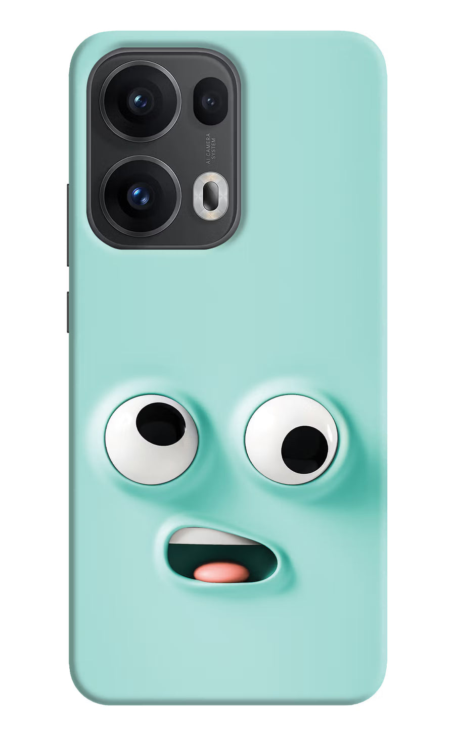 Funny Cartoon Oppo Reno13 Pro 5G Back Cover, Hard case
