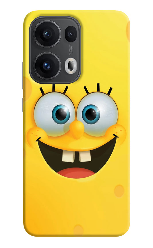 Sponge 1 Oppo Reno13 Pro 5G Hard Case Back Cover by Casekaro