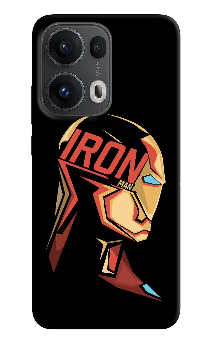 IronMan Oppo Reno13 Pro 5G Back Cover, Hard case