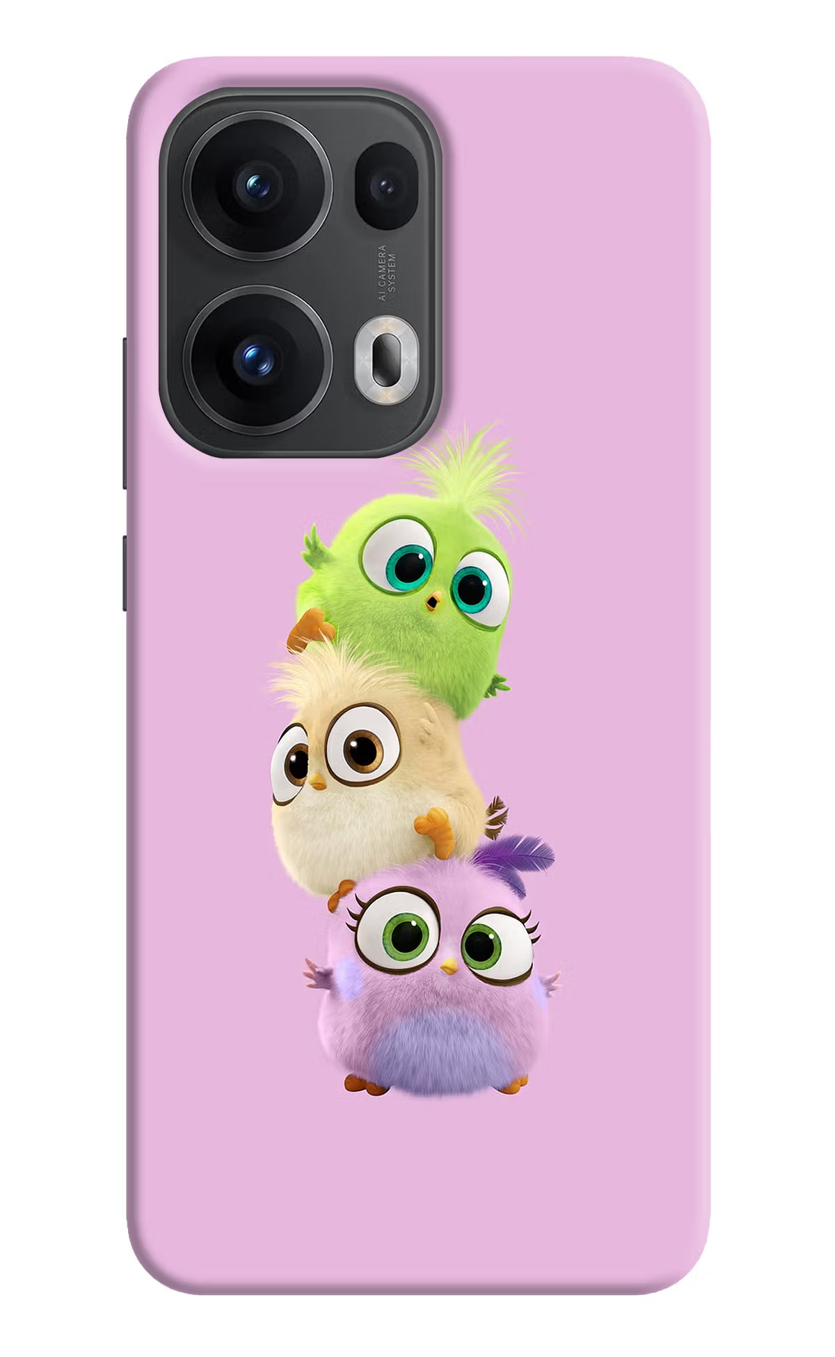 Cute Little Birds Oppo Reno13 Pro 5G Hard Case Back Cover by Casekaro