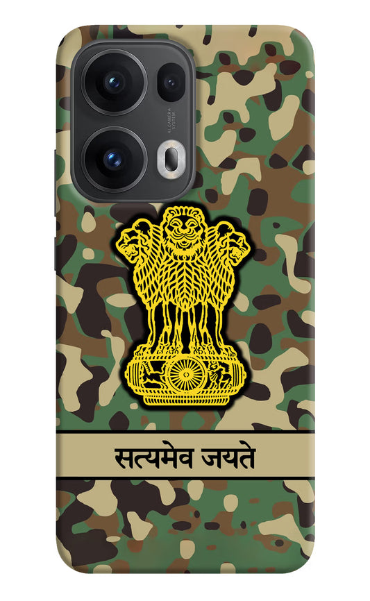 Satyamev Jayate Army Oppo Reno13 Pro 5G Hard Case Back Cover by Casekaro
