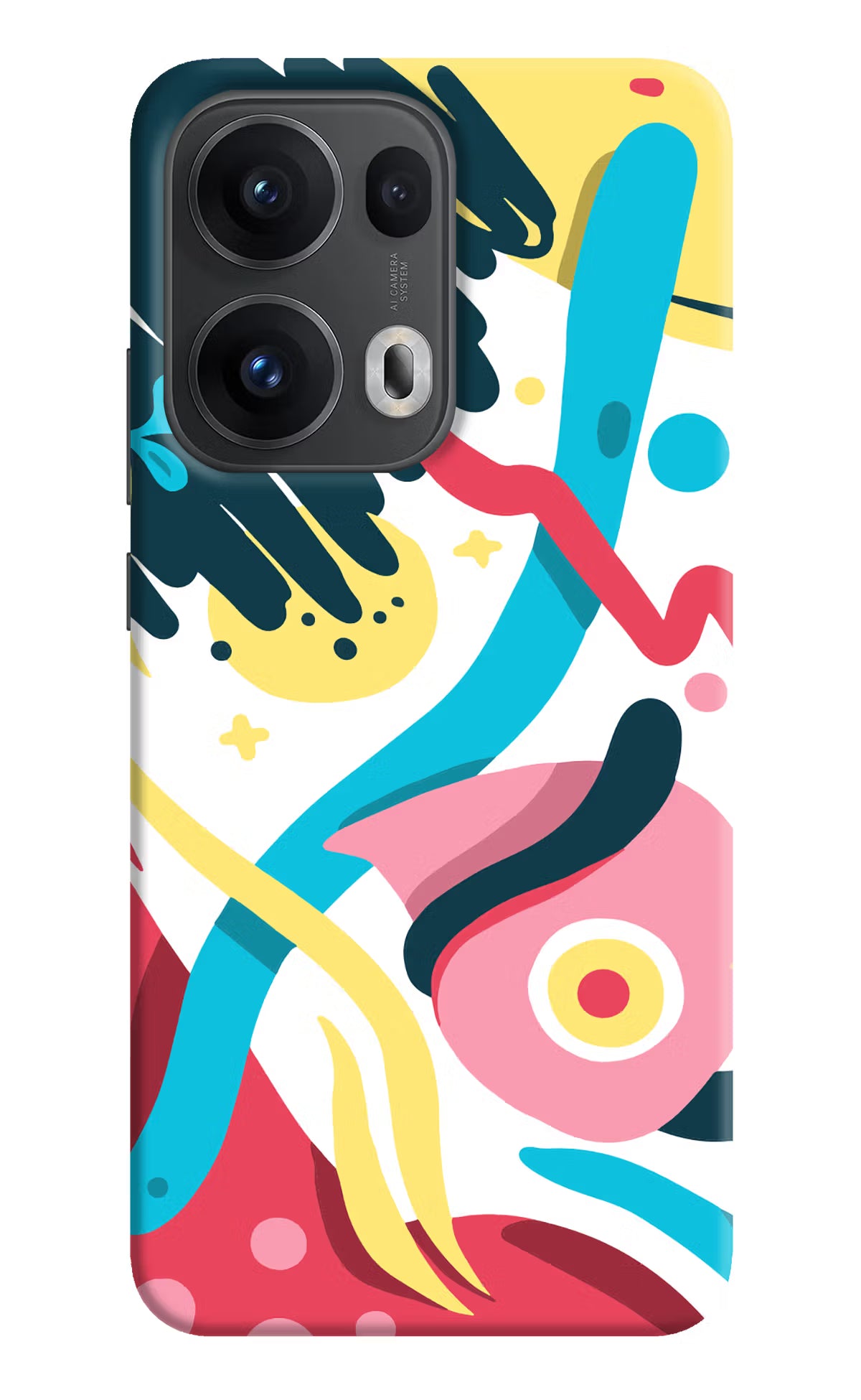 Trippy Oppo Reno13 Pro 5G Hard Case Back Cover by Casekaro