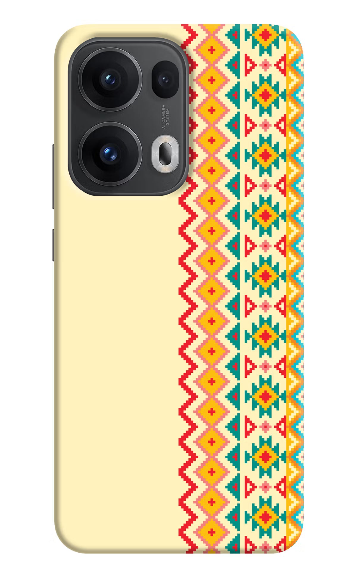 Ethnic Seamless Oppo Reno13 Pro 5G Hard Case Back Cover by Casekaro