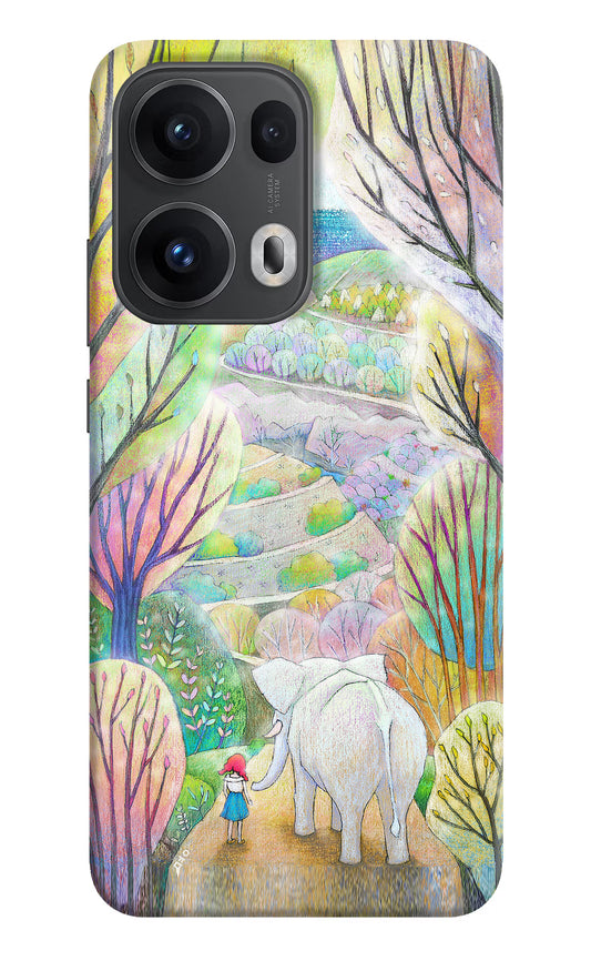 Nature Painting Oppo Reno13 Pro 5G Hard Case Back Cover by Casekaro