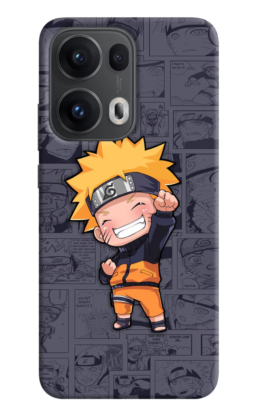 Chota Naruto Oppo Reno13 Pro 5G Back Cover, Hard case