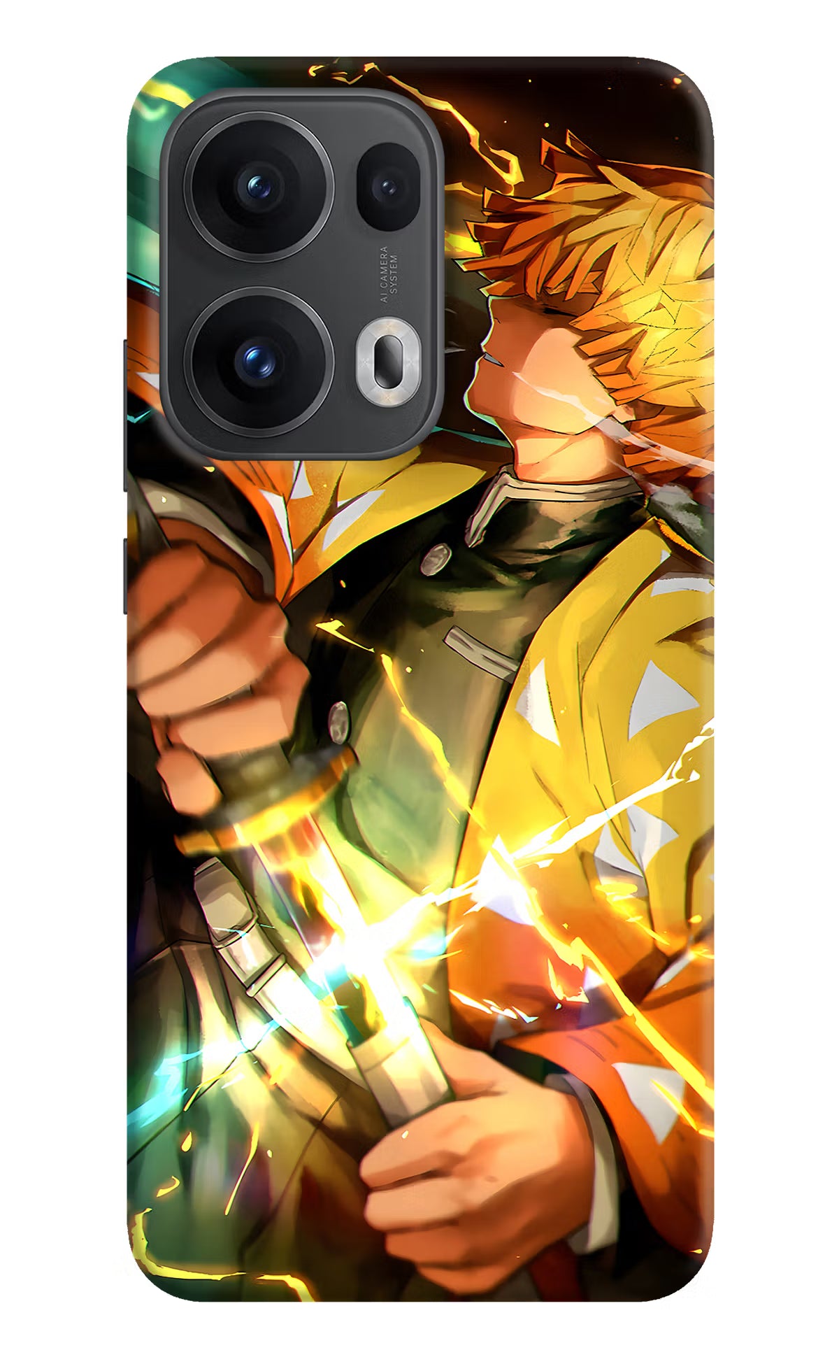 Demon Slayer Oppo Reno13 Pro 5G Hard Case Back Cover by Casekaro