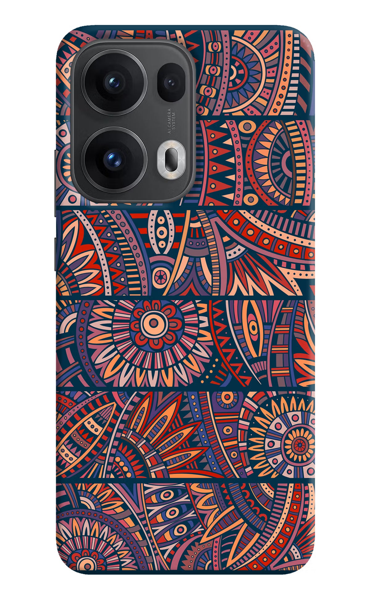 African Culture Design Oppo Reno13 Pro 5G Hard Case Back Cover by Casekaro