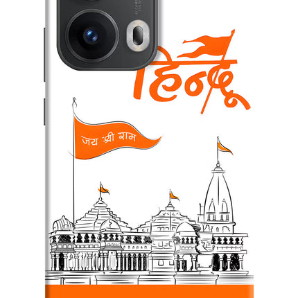 Jai Shree Ram Hindu Oppo Reno13 Pro 5G Hard Case Back Cover by Casekaro