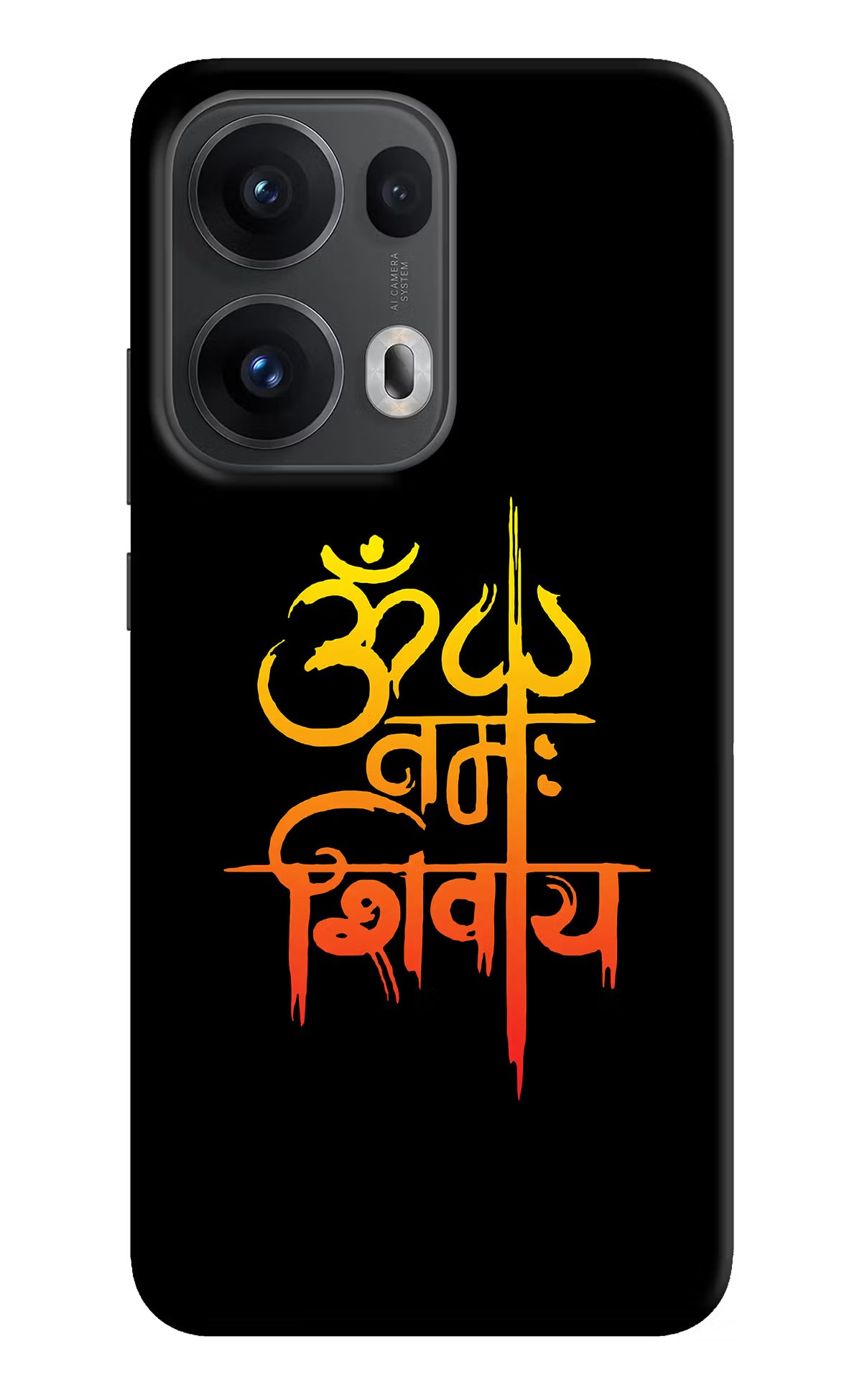Om Namah Shivay Oppo Reno13 Pro 5G Hard Case Back Cover by Casekaro