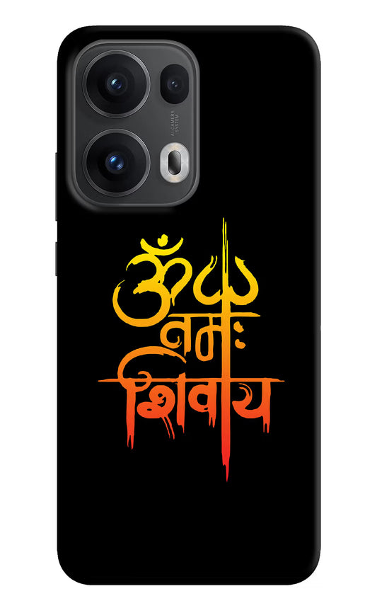 Om Namah Shivay Oppo Reno13 Pro 5G Hard Case Back Cover by Casekaro