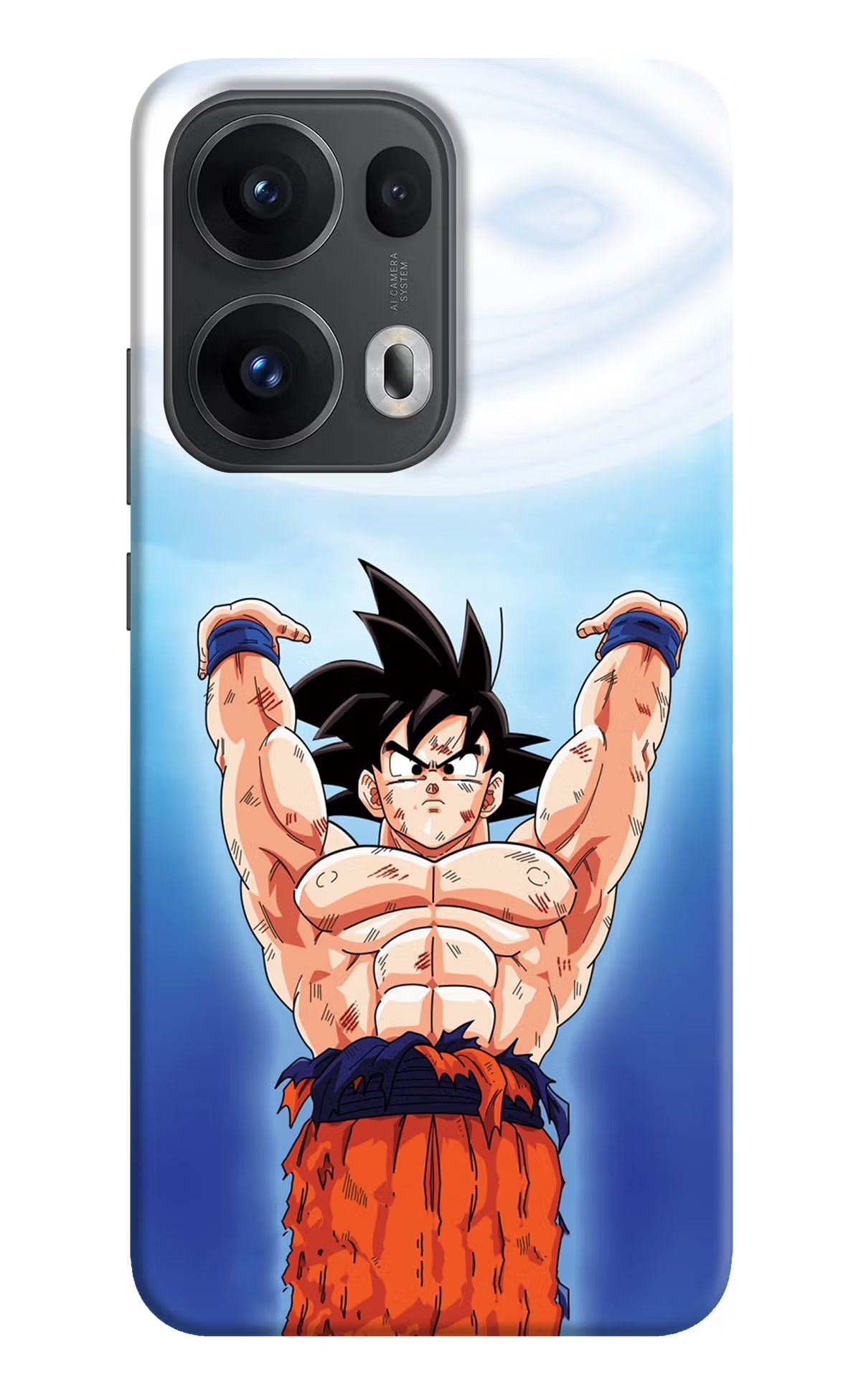 Goku Power Oppo Reno13 Pro 5G Hard Case Back Cover by Casekaro