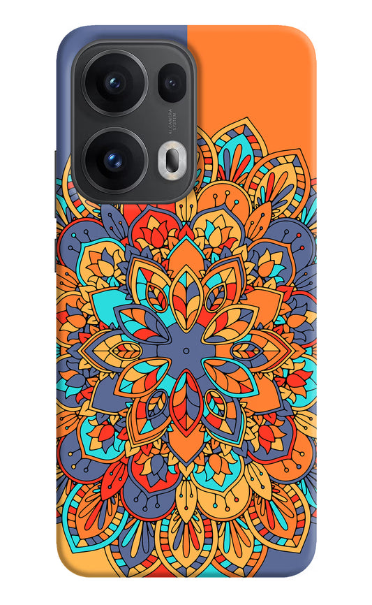 Color Mandala Oppo Reno13 Pro 5G Hard Case Back Cover by Casekaro