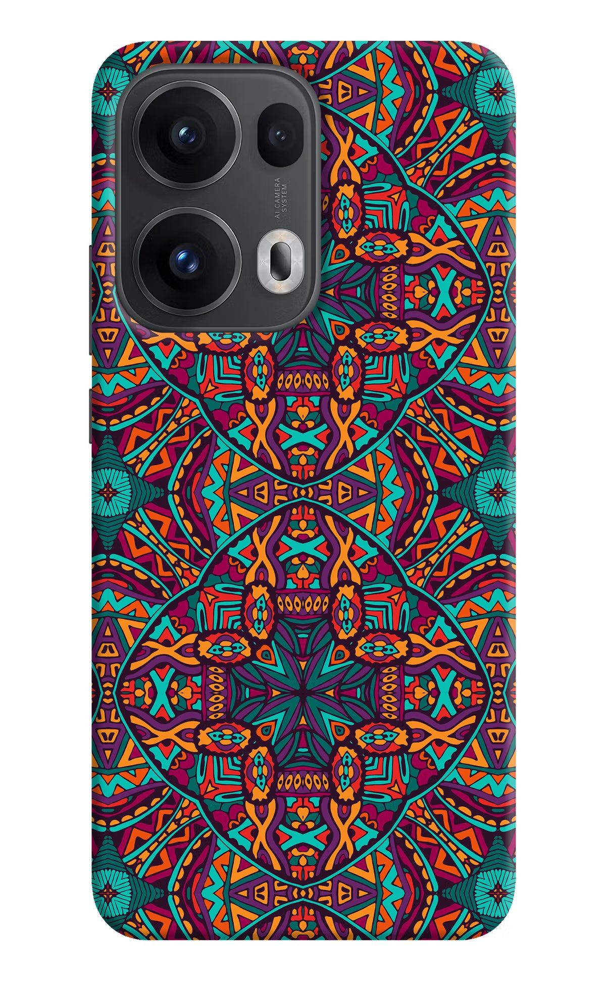 Colour Mandala Oppo Reno13 Pro 5G Hard Case Back Cover by Casekaro