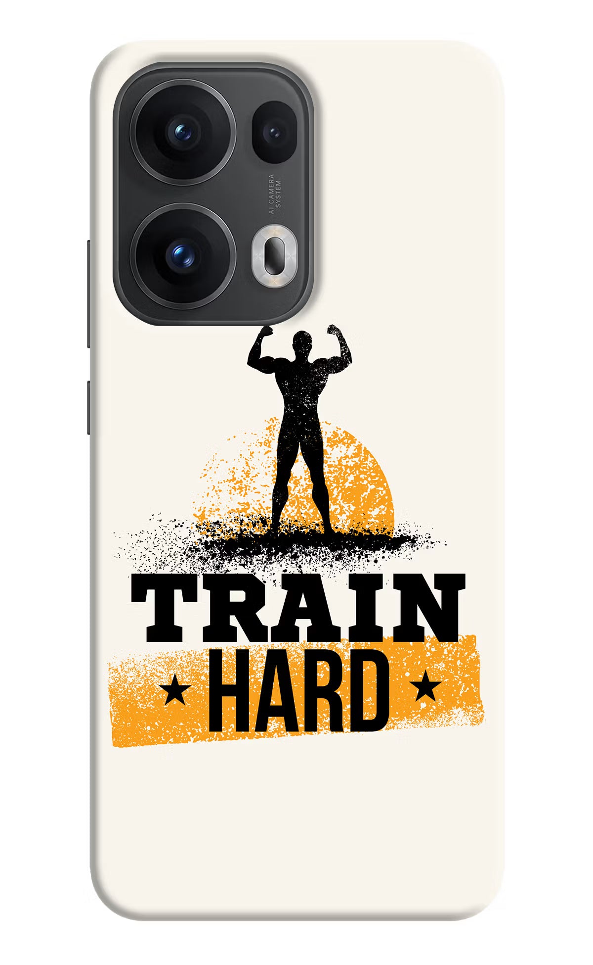 Train Hard Oppo Reno13 Pro 5G Hard Case Back Cover by Casekaro