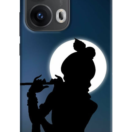 Shri Krishna Silhouette Oppo Reno13 Pro 5G Hard Case Back Cover by Casekaro