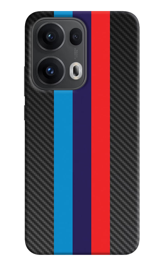 BMW Stripes Pattern Oppo Reno13 Pro 5G Hard Case Back Cover by Casekaro