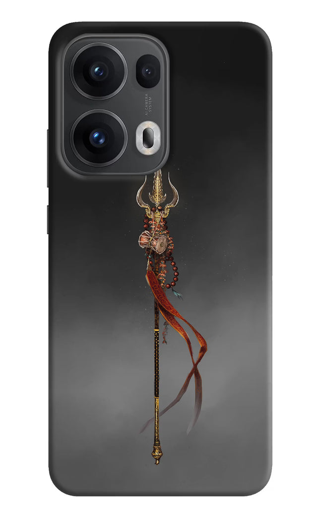 Shiv Trishul Oppo Reno13 Pro 5G Hard Case Back Cover by Casekaro