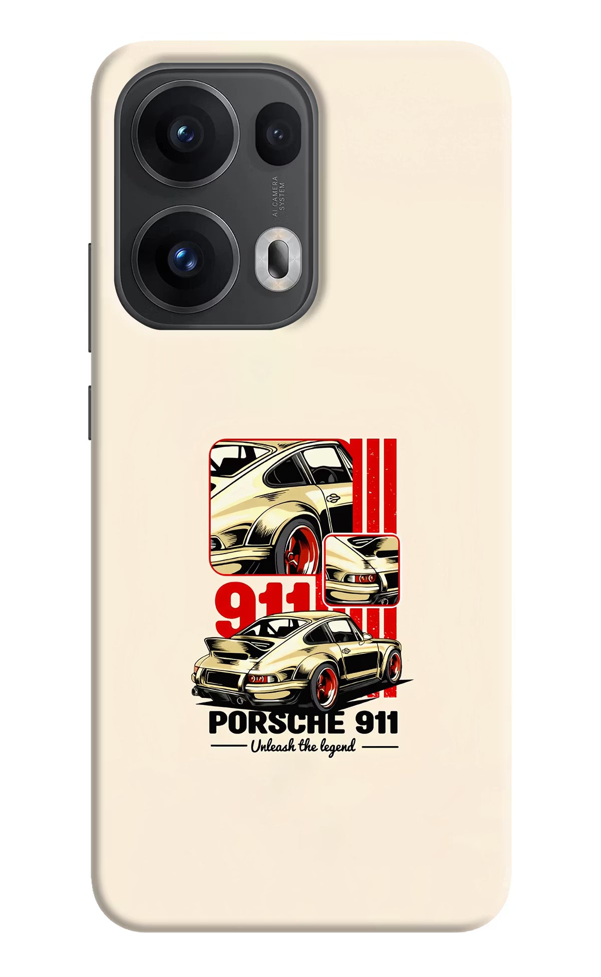 Classic Porsche 911 Oppo Reno13 Pro 5G Hard Case Back Cover by Casekaro