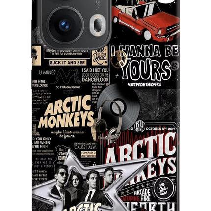 Arctic Monkeys Oppo Reno13 Pro 5G Hard Case Back Cover by Casekaro