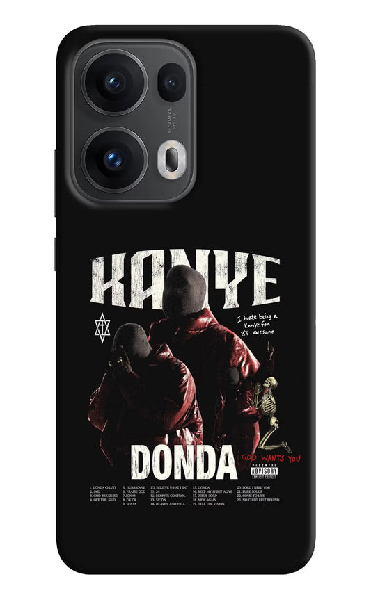 Donda Kanye West Oppo Reno13 Pro 5G Hard Case Back Cover by Casekaro