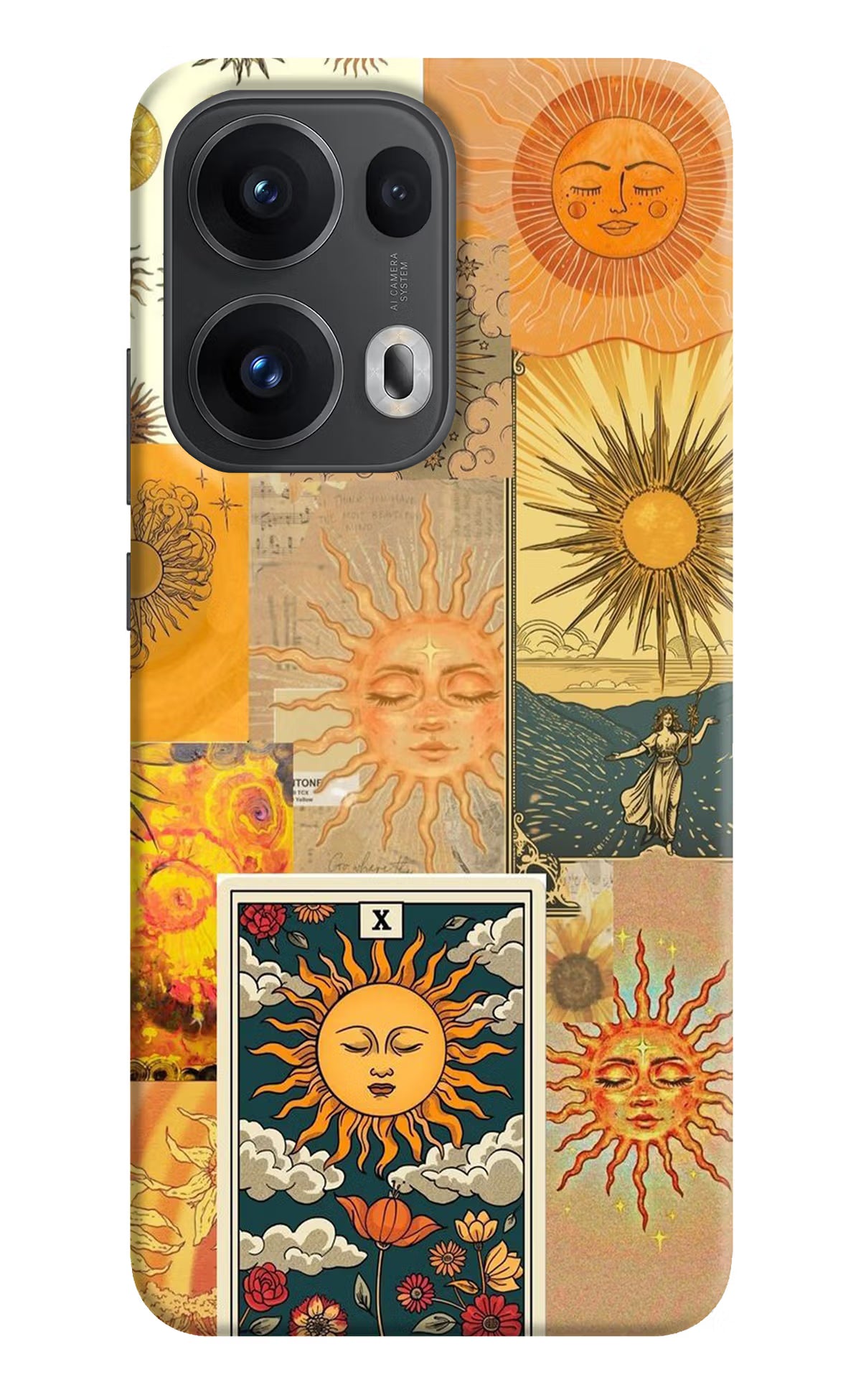 Sun Oppo Reno13 Pro 5G Hard Case Back Cover by Casekaro