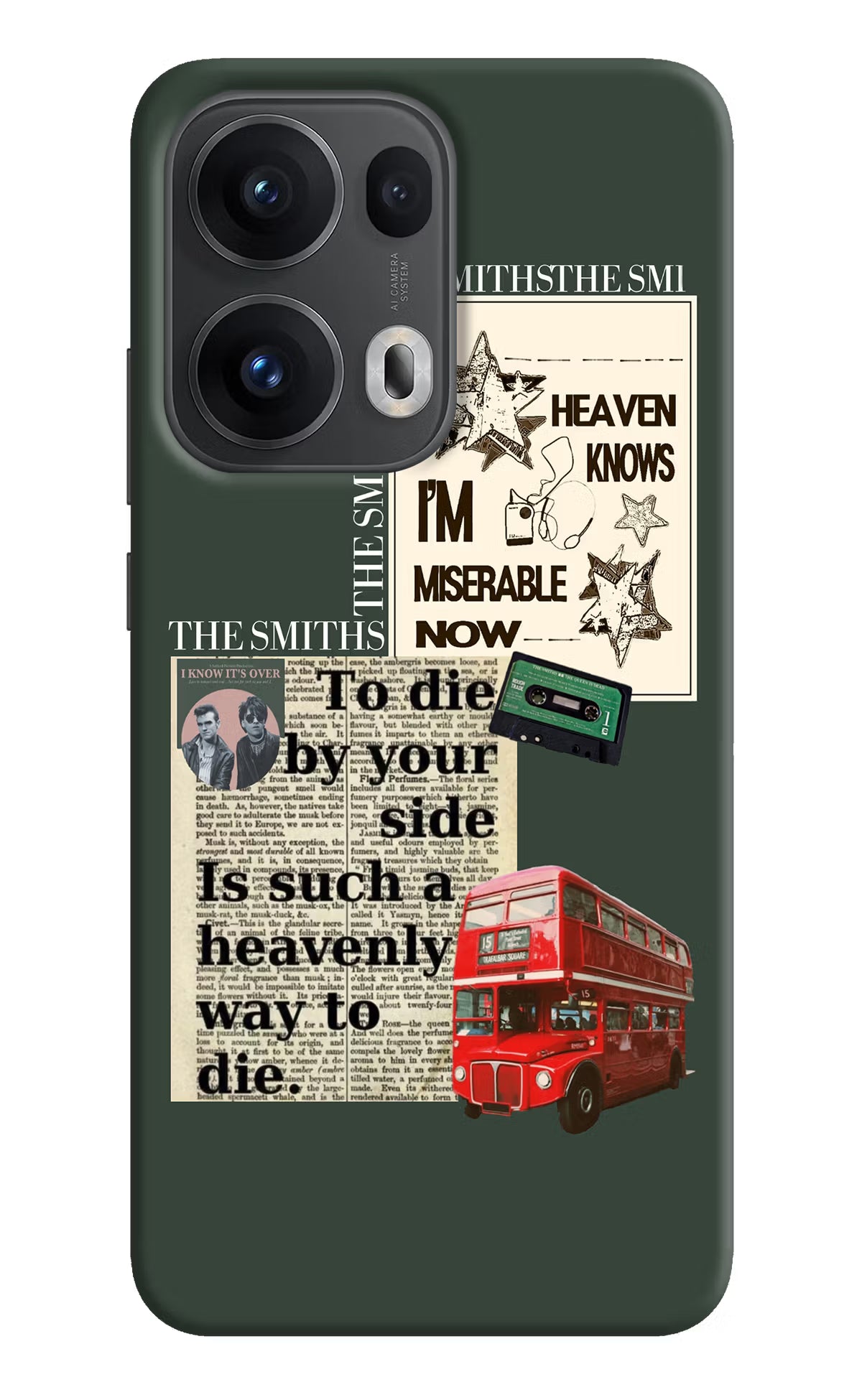 The Smiths Oppo Reno13 Pro 5G Hard Case Back Cover by Casekaro