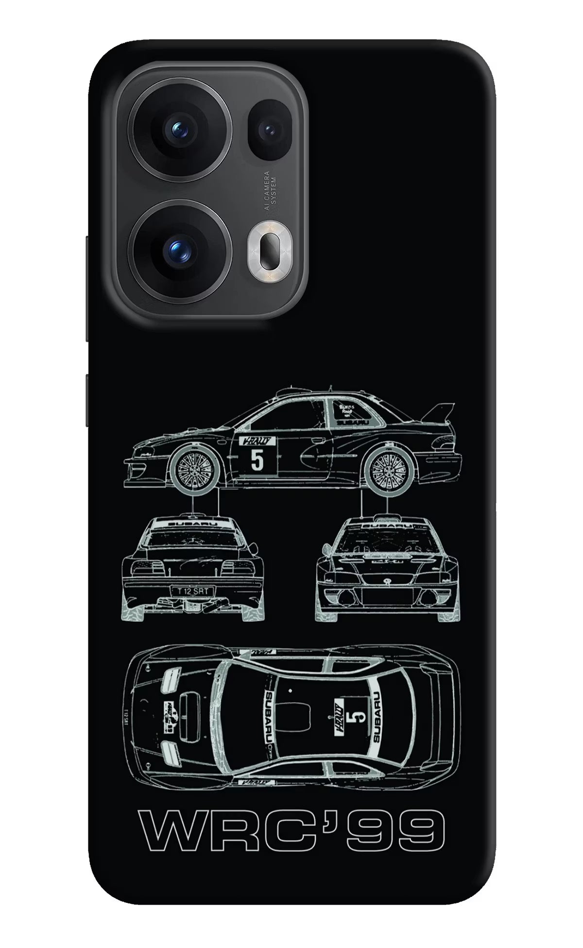 WRC'99 Oppo Reno13 Pro 5G Hard Case Back Cover by Casekaro