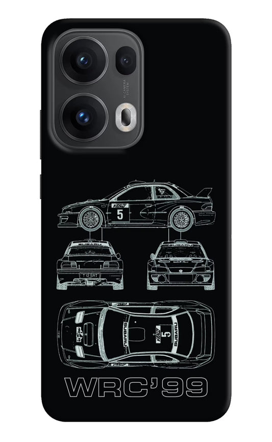 WRC'99 Oppo Reno13 Pro 5G Hard Case Back Cover by Casekaro