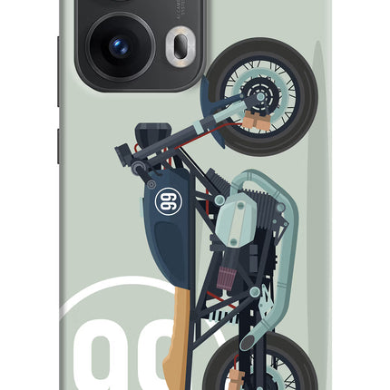 Classic Cafe Racer 99 Oppo Reno13 Pro 5G Hard Case Back Cover by Casekaro