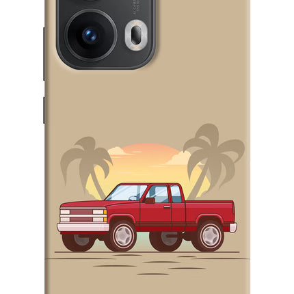 Desert Classic Drive Oppo Reno13 Pro 5G Hard Case Back Cover by Casekaro
