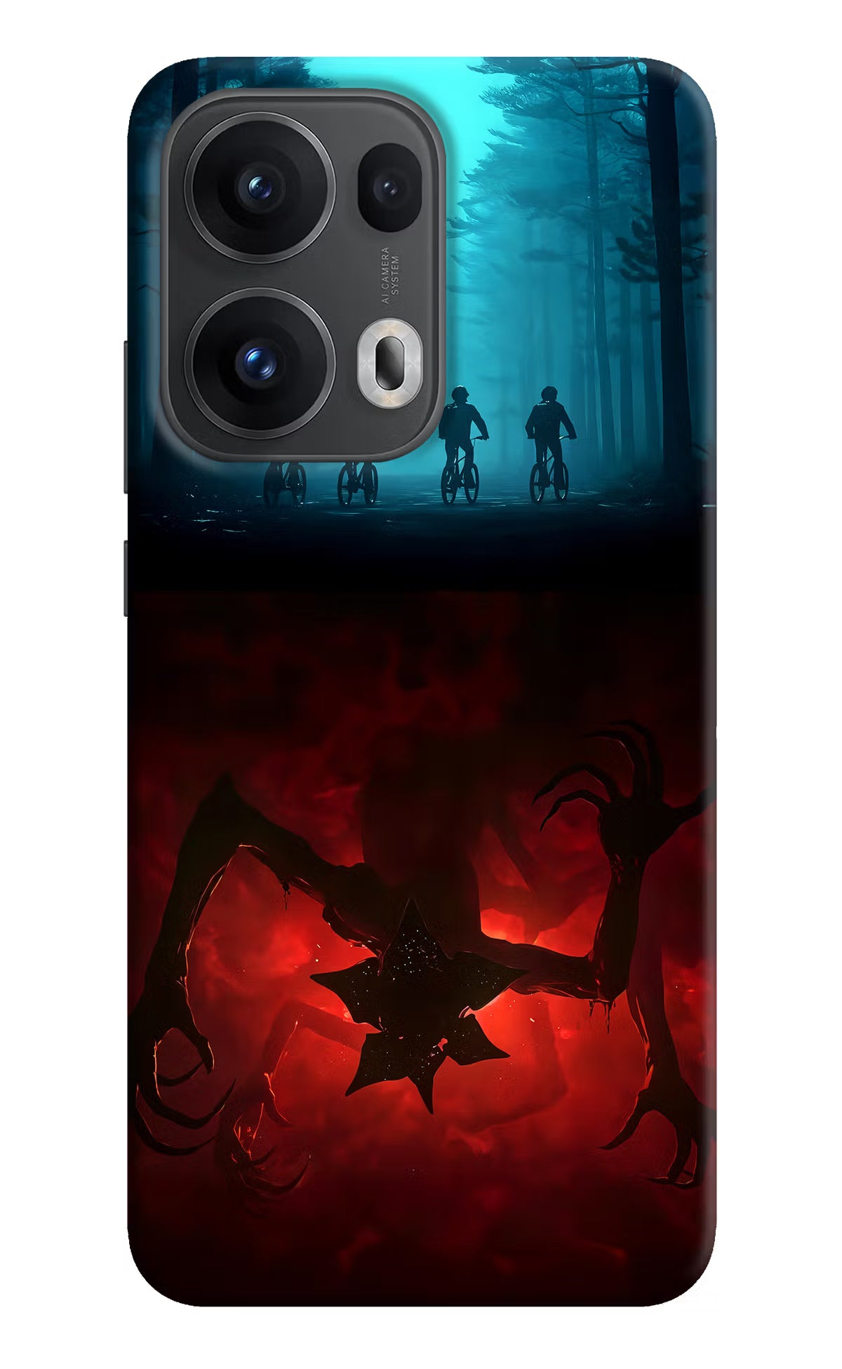 Ordinary Things Downside Up Oppo Reno13 Pro 5G Hard Case Back Cover by Casekaro