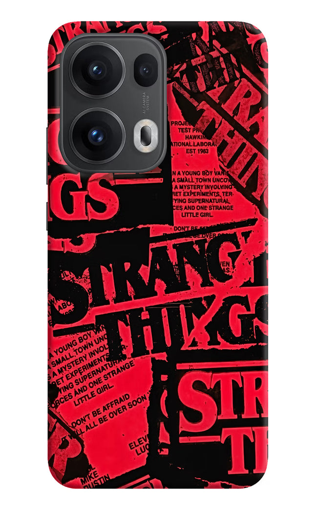 Ordinary Things Oppo Reno13 Pro 5G Hard Case Back Cover by Casekaro