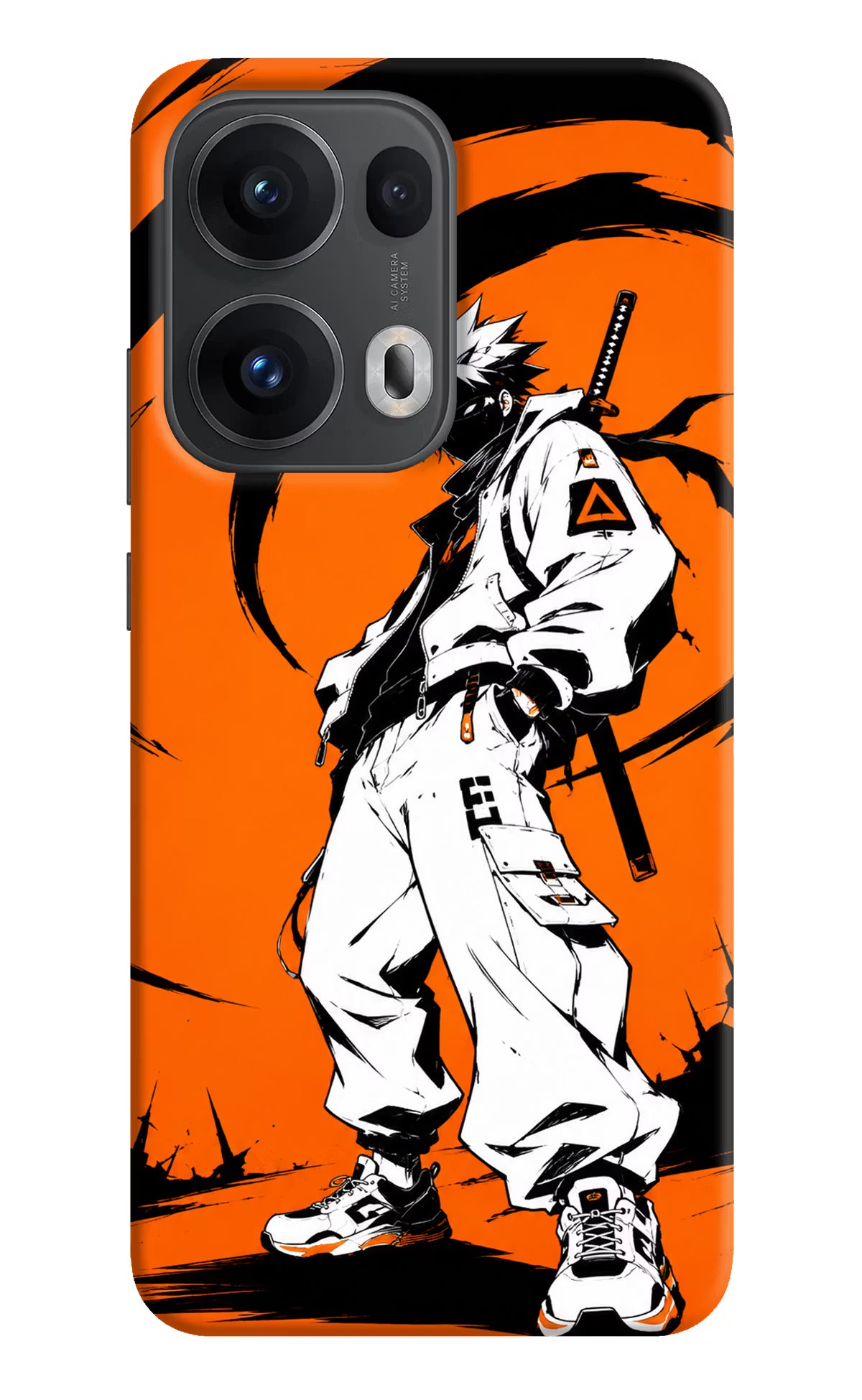 Street Samurai  Oppo Reno13 Pro 5G Hard Case Back Cover by Casekaro