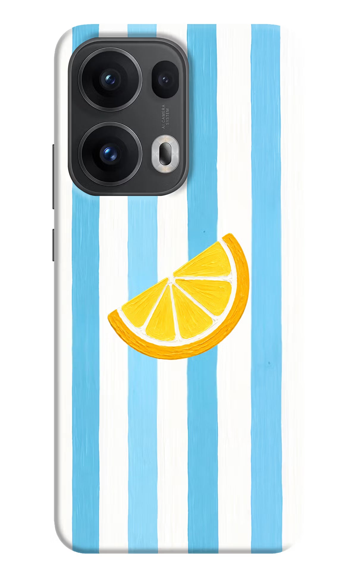Summer Lemon Oppo Reno13 Pro 5G Hard Case Back Cover by Casekaro