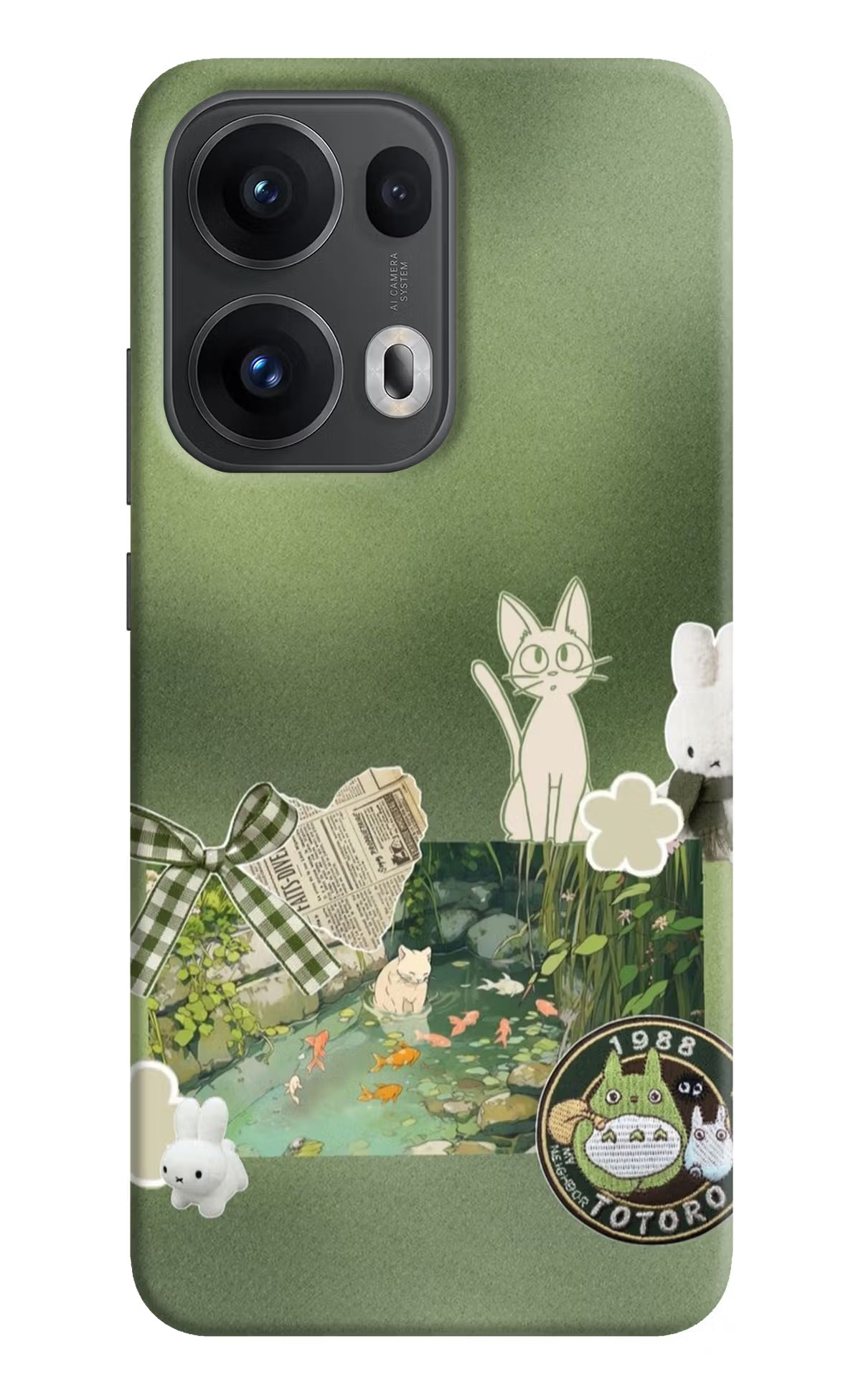 Aesthetic anime Oppo Reno13 Pro 5G Back Cover