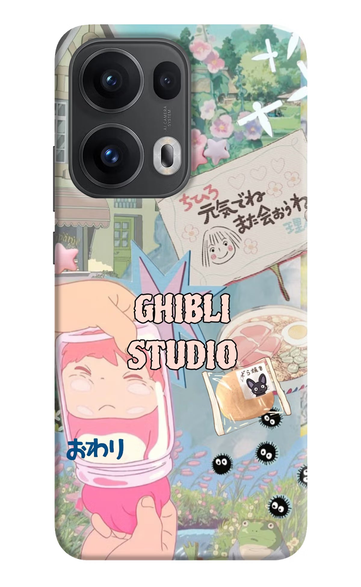 Studio Ghibli Oppo Reno13 Pro 5G Back Cover